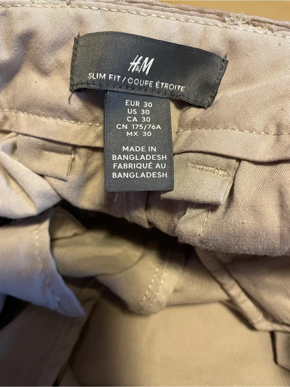 H&M slim straight